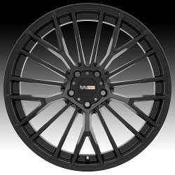 Cray Astoria Matte Black Custom Corvette Wheels 3